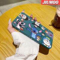 JIUMOO เคสสำหรับ Realme V11 V11s 5G เคสการ์ตูนตัวการ์ตูนเคสมือถือนิ่มบางลายเคสขอบสี่เหลี่ยมด้านข้างเป็นซิลิโคนเคสป้องกันการกระแทก