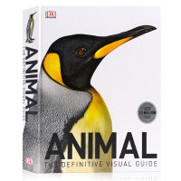 DK encyclopedia illustrated atlas guide of animal encyclopedia new version of the third edition of animal the definitive visual guide English original book animal popular science book hardcover folio