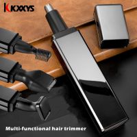 4 IN 1 Rechargeable Men Electric Nose and Ear Hair Trimmer Painless Women Sideburns Eyebrows Beard Shaving Clipper Cut Shave