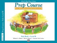 หนังสือเปียโน Alfreds Basic Piano Prep Course : Solo Book Book B