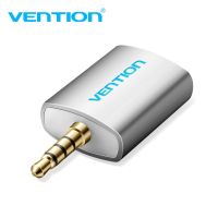 Vention 3.5mm Earphone Adapter Heaphone Splitter Connector Male to Female Aux Audio Adapter For Microphone Laptop Computer Phone