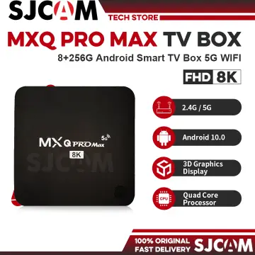 24-Hour Delivery]Android TV Box 16+256G MXQ Pro Smart Box 4K Ultra HD 100%  Original [COD]