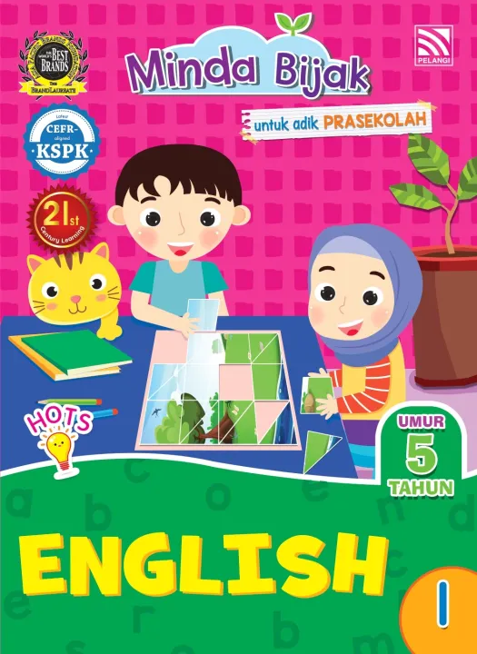 [Sbook] BUKU LATIHAN: MINDA BIJAK ENGLISH 1 (5 TAHUN) | Lazada