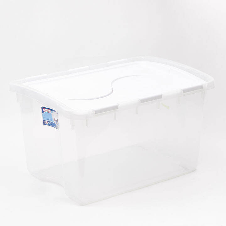 Sterilite Lid Storage Box White 48 Qt Lazada PH