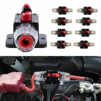 Resettable 12V 24V 20-100A Auto Car Stereo Audio Circuit Breaker Resettable Fuse Holder