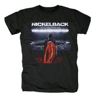 Five Cents Band Nickelback Alternative New Metal Rock Band Simple Casual Printed Cotton Mens T-Shirt