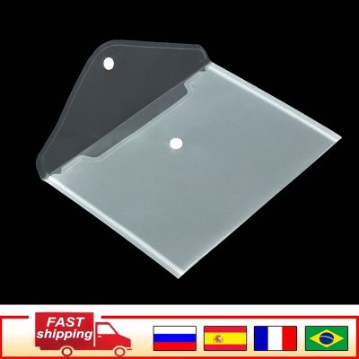 【hot】 A5 10-100 pieces/set folder bag transparent plastic file paper office supplies