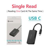 PHIXERO USB หลากหลาย3.0เครื่องอ่านการ์ดความจำ4 In 1ไมโครการ์ดความจำ CF อะแดปเตอร์ไม่มีช่องชนิด C สวิตช์ติดสำหรับกล้องพีซีเครื่องอ่านการ์ด2TB