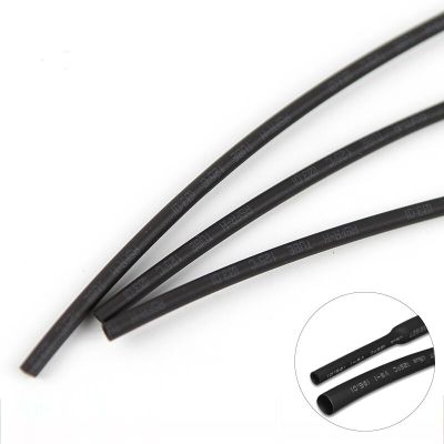 Heat Shrinkable Tubing Kit Shrinking Tubing Polyolefin Insulating Tubing Stretching for Cable Sealing and Connection Cable Management