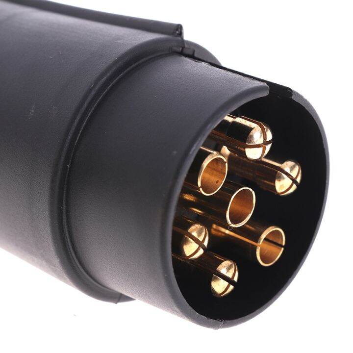 lz-๑-hot-sale-electric-trailer-plug-n-type-12v-7-pin-wiring-connector-adapter-car-accessories