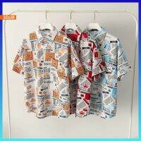 【คุณภาพสูง】เสื้อเชิ้ตแฟชั่น KIN เป็นที่นิยมและง่ายต่อการจับคู่