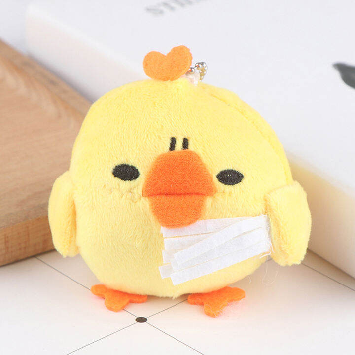 angchi-7cm-cute-keychain-children-gift-plush-pendant-little-chicken-stuffed-toy-plush-doll