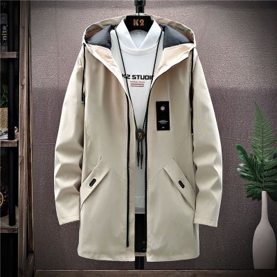 ✲✉◎ 2011 เสื้อแจ็กเก็ตกันลม มีฮู้ด แบบเข้ารูป แฟชั่นฤดูใบไม้ร่วง และฤดูหนาว สําหรับผู้ชาย ไซซ์ M - 4XL