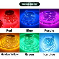 5เมตรม้วนแถบไฟ Led DC12V ไม่ SMD2835กันน้ำ RGB 6สีสำหรับงานปาร์ตี้บาร์ของตกแต่งปาร์ตี้เต้นรำเทปริ้วสายไฟ