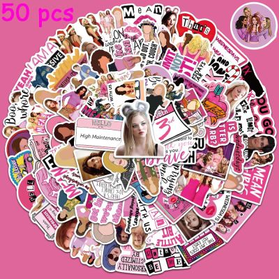 10/50/100pcs Mean Girl Hot Movie Stickers Laptop Guitar Luggage Phone Scrapbook Motorcycle Waterproof Decals Kid Toys Stickers Labels