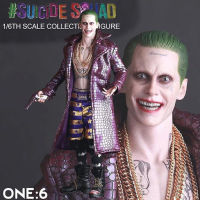 Figma ฟิกม่า Figure Action จากหนังเรื่อง Suicide Squad ทีมพลีชีพ มหาวายร้าย The Joker โจ๊กเกอร์ Purple Coat 1/6 ตัวตลก 30 cm Ver แอ็คชั่น ฟิกเกอร์ Anime อนิเมะ การ์ตูน มังงะ ของขวัญ Gift จากการ์ตูนดังญี่ปุ่น สามารถขยับได้ Doll ตุ๊กตา manga Model โมเดล