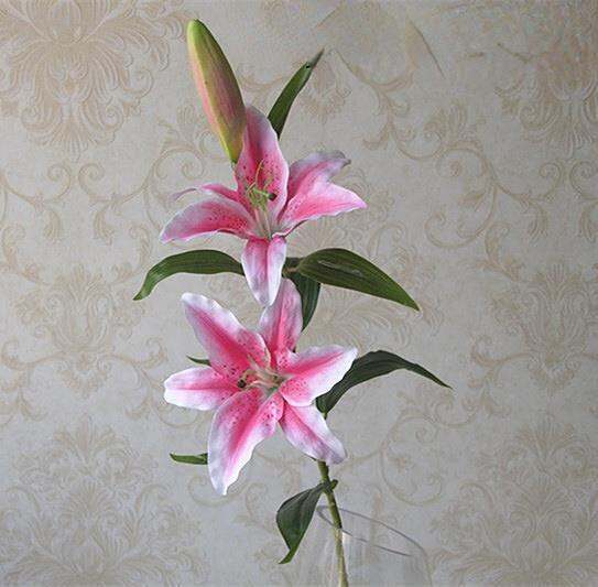 dia-17cm-3-prong-artificial-lily-flower-wedding-decoration-bouquet-home-living-room-flower-arrangement