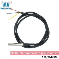 DS1820 Stainless steel package Waterproof DS18b20 temperature probe temperature sensor 1M/2M/3M 18B20 for arduino