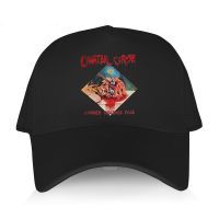 1FT6 【In stock】Hot sale Mens Baseball Caps casual cool hat for men CANNIBAL CORPSE Hip Hop Funny Design short visor cap Adult sport bonnet