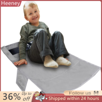 ? Heeney Travel footrest Bed KIDS เตียงเครื่องบินสำหรับเด็กแบบพกพาเปลญวนเด็กเตียงเครื่องบินที่นั่ง Extender ขาส่วนที่เหลือสำหรับเด็กที่จะโกหก