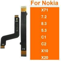 สําหรับ Nokia X10 X20 X71 5.3 7.2 8.3 C1 C2 เมนบอร์ดเมนบอร์ด Flex Cable Mother Board Connector FPC Flex Ribbon Repacement Parts