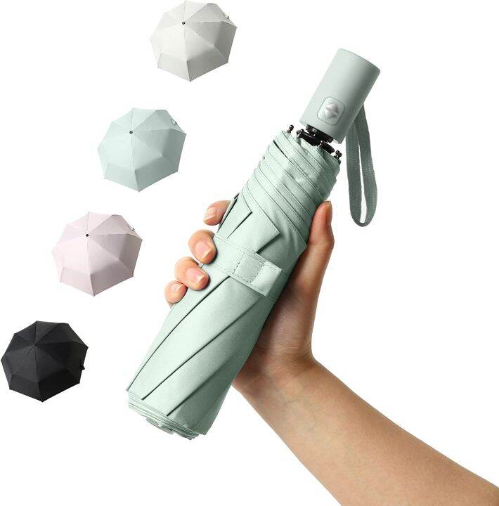 Small Travel Umbrella for Rain Protection SunFolding UV Umbrella