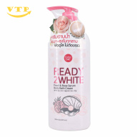 Sữa Tắm Cathy Doll Ready 2 White Pearl Rose Serum 500ml Thái Lan thumbnail