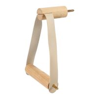 Multipurpose Tissue Holder Toilet Easy Install Restaurant Roll Paper Holder Vertical Wall Mount Bathroom Wooden Storage