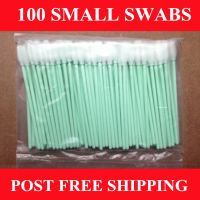 【❐】 mjrtup เครื่องพิมพ์ผ้าสำลีสำหรับ Ing Swabs ขนาดเล็ก100ชิ้นผ้าสำลีสำหรับปลายมีความยืดหยุ่น