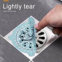 10Pcs Hair Catcher Anti-blocking Floor Drain Sticker Stopper Sewer Outfall Strainer Bathroom Bathtub Toilet Shower Accessories Dishracks Sink accessor