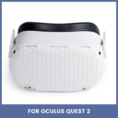 ”【；【-= VR Main Cover Silicone Protective Cover Shell Case Anti-Scratches For Oculus Quest 2 Accessories