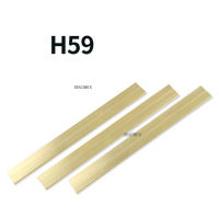 20x20x200mm H59 High Quality ss Shaft Copper Square Flat Bar Model Maker DIY Material All Sizes In Stock Free Shipping