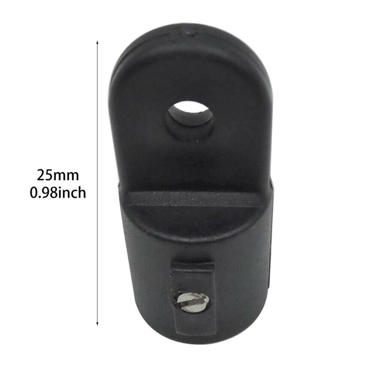 2pcs-bimini-top-22mm-25mm-plastic-replacement-boat-fitting-connecting-yacht-easy-install-portable-durable-professional-pipe-eye-end-cap