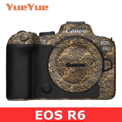 ที่คลุมผิวสำหรับ Canon EOS R6 EOSR6ป้องกันรอยขีดข่วนเสื้อโค้ทสติกเกอร์กล้องฟิล์มป้องกัน