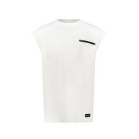Khaki Bros. - Sleeveless T-Shirt - เสื้อยืดแขนกุด - KM22K018