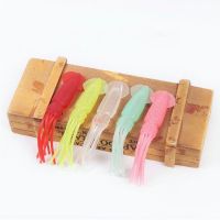 12.5cm/8g Artificial Squid Baits Soft Fishing Lure 5 Color Silicone Swimbait Fishing Bait Accessories Accessories