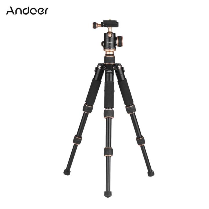 Giá Đỡ Máy Ảnh Tripod Andoer 53Cm/21 Inches Cho Canon Nikon Sony A7 Dslr  Camera Smartphone Dv | Lazada.Vn