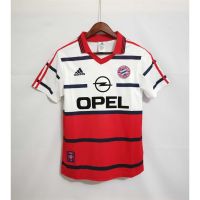 ◆☬ஐ 98-00 Bayern Munich Away เสื้อฟุตบอลย้อนยุคฟุตบอล