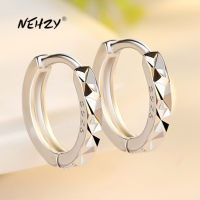 NEHZY 925 sterling silver new womens fashion jewelry high quality starry carved simple retro earrings