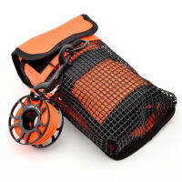 แบบพกพา Scuba Diving SMB &amp; Reel Sur Marker Buoy Carrier กระเป๋าตาข่ายใต้น้ำ Gear Carry Pouch