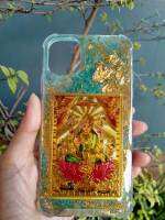 เคสแผ่นทองรูปพระแม่ลักษมีจากอินเดีย