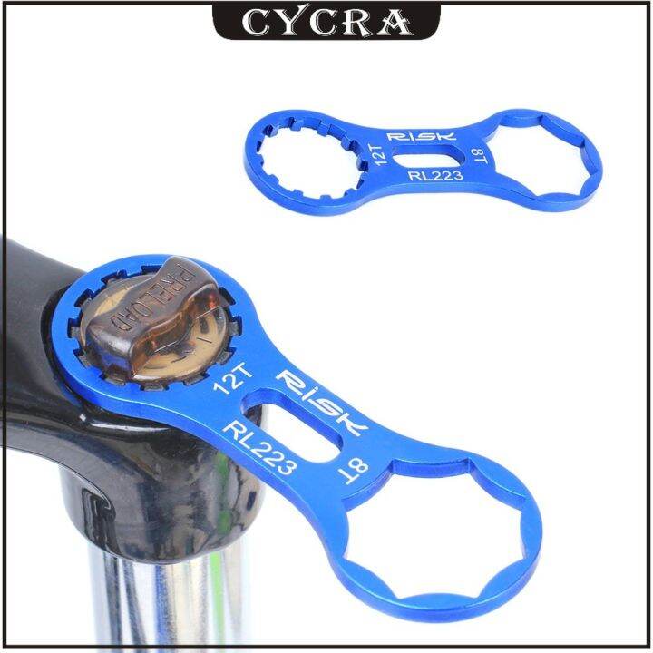 Toque Wrench Double Head Front Fork Caps Wrench Bike Front
