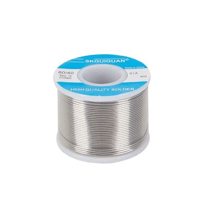 SKGUIGUAN 1 Piece No Wash Solder Wire SnPb + Plastic White + Gray with Lead High Purity 6040 Low-Temperature Rosin Containing Solder Wire