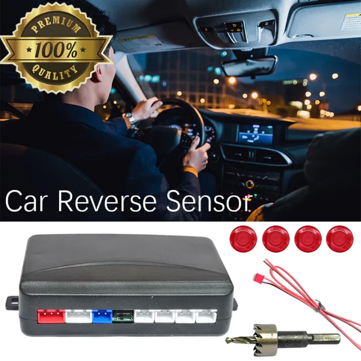AUTODY Car Reverse Sensor Car Auto Ultrasonic Parking Radar with LCD
