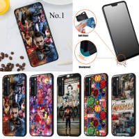 JI40 The Avengers Marvel อ่อนนุ่ม High Quality ซิลิโคน TPU Phone เคสโทรศัพท์ ปก หรับ Huawei P10 P20 P30 Pro Lite Y5P Y6 Y6P Y7A Y8P Y9A Y8S Y9S Y7 Y9 Prime