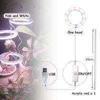 5V Led Usb Angel Ring Plant Grow Light สำหรับ Succulent Full Spectrum Phyto โคมไฟ Sunlike ดอกไม้ในร่มเรือนกระจกต้นกล้า