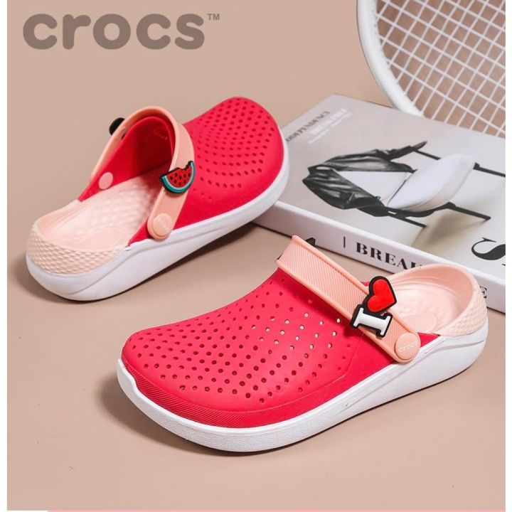 Crocs Cute Soft Literide Clogs for Kids (SIZE 30-35) | Lazada PH