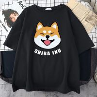 2022 Shiba Inu Print Tshirts Men Cartoon Clothes Aesthetic Loose