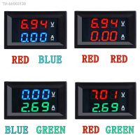 ✖ High Quality DC 100V 10A Dual Display Voltage Detector Voltmeter Ammeter Blue Red LED Amp Dual Digital Volt Meter Gauge