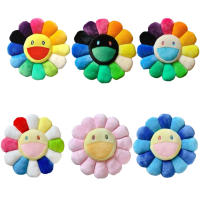 60cm Kawaii Smile Face Sunflower Sun Flower Stuffed Plush Toy Doll Cushion Mat Hold pillow Home Bedroom Auto Decor Girls Gift